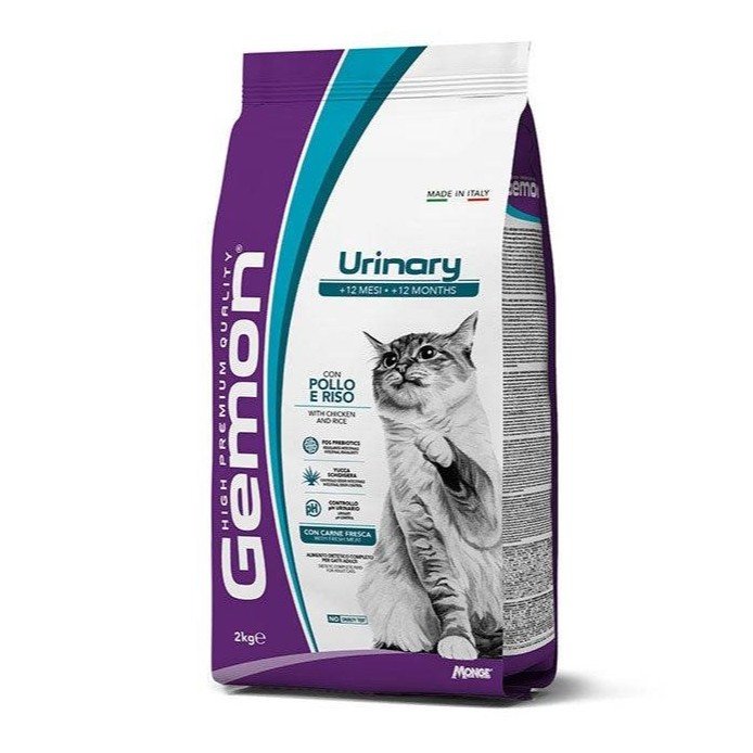 GEMON High Premium Urinary Care Chicken&Rice Cat Dry Food 2kg